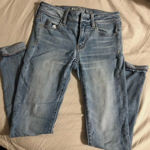 American Eagle super stretch jeans